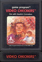 Video Checkers Atari cartridge scan