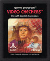 Video Checkers Atari cartridge scan