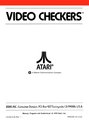 Video Checkers Atari instructions