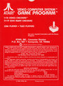 Video Checkers Atari cartridge scan