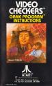 Video Checkers Atari instructions