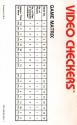 Video Checkers Atari instructions