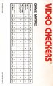 Video Checkers Atari instructions