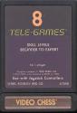Video Chess Atari cartridge scan