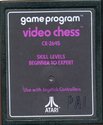 Video Chess Atari cartridge scan