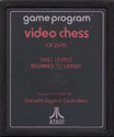 Video Chess Atari cartridge scan