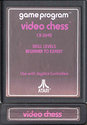 Video Chess Atari cartridge scan