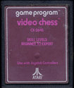 Video Chess Atari cartridge scan