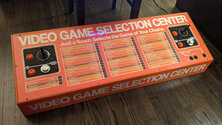 Video Game Selection Center Atari cartridge scan