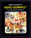 Video Olympics Atari cartridge scan