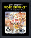 Video Olympics Atari cartridge scan