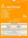 Video Olympics Atari cartridge scan