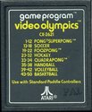 Video Olympics Atari cartridge scan