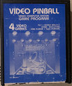 Video Pinball Atari cartridge scan