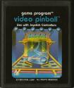 Video Pinball Atari cartridge scan
