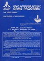 Video Pinball Atari cartridge scan