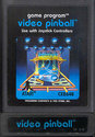 Video Pinball Atari cartridge scan