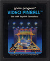 Video Pinball Atari cartridge scan