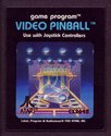 Video Pinball Atari cartridge scan