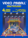 Video Pinball Atari cartridge scan