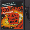 Vorführ-Cassette Nr. 4 - Labyrint / Space Robot / Skin Diver / Pac Kong / Sky Scraper / Galactic  Atari cartridge scan