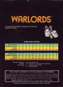 Warlords Atari cartridge scan