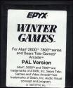 Winter Games Atari cartridge scan