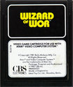 Wizard of Wor Atari cartridge scan
