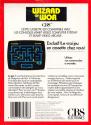 Wizard of Wor Atari cartridge scan