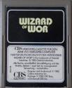 Wizard of Wor Atari cartridge scan