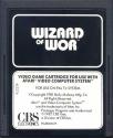 Wizard of Wor Atari cartridge scan