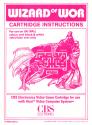 Wizard of Wor Atari instructions