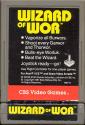 Wizard of Wor Atari cartridge scan