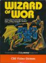 Wizard of Wor Atari cartridge scan