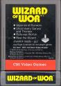 Wizard of Wor Atari cartridge scan