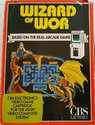 Wizard of Wor Atari cartridge scan