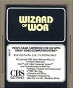 Wizard of Wor Atari cartridge scan