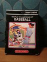 World Championship Baseball Atari cartridge scan