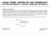 Xenophobe Atari instructions