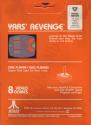 Yars' Revenge Atari cartridge scan