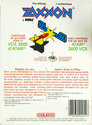 Zaxxon Atari cartridge scan