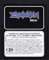 Zaxxon Atari cartridge scan