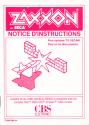 Zaxxon Atari instructions