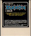 Zaxxon Atari cartridge scan