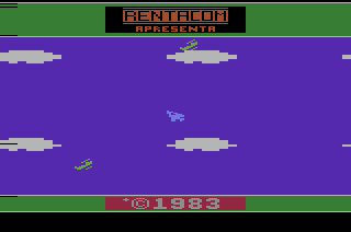 2 in 1 - Time Pilot / Vanguard — screenshot 1
