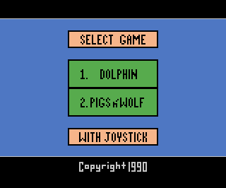 2 Pak Special - Dolphin / Pigs 'n' Wolf atari screenshot
