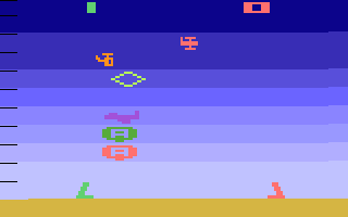 Air-Sea Battle atari screenshot