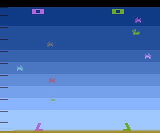 Air-Sea Battle atari screenshot