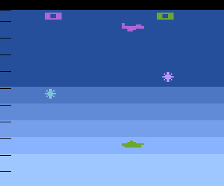Air-Sea Battle atari screenshot