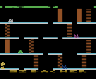 Alfred Challenge atari screenshot